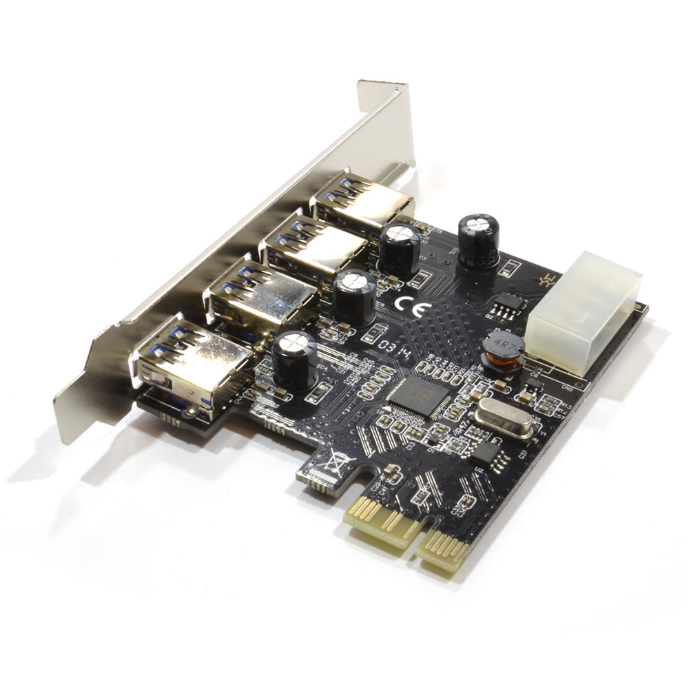Платка PCI-E към USB 3.0 4 port