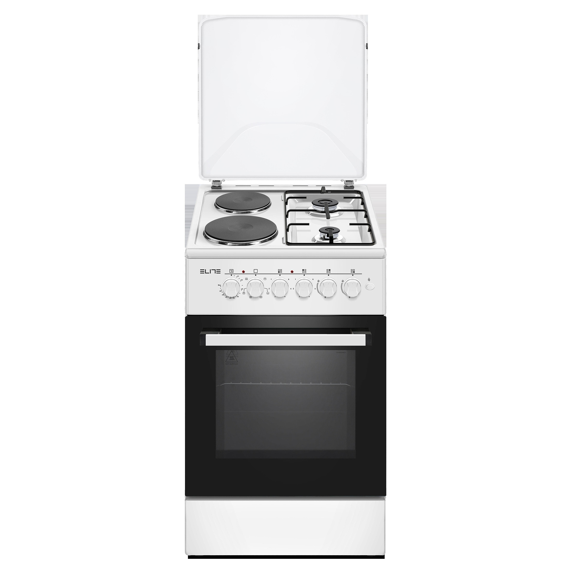 Комбинирана печка ELITE FSEGC-0515W