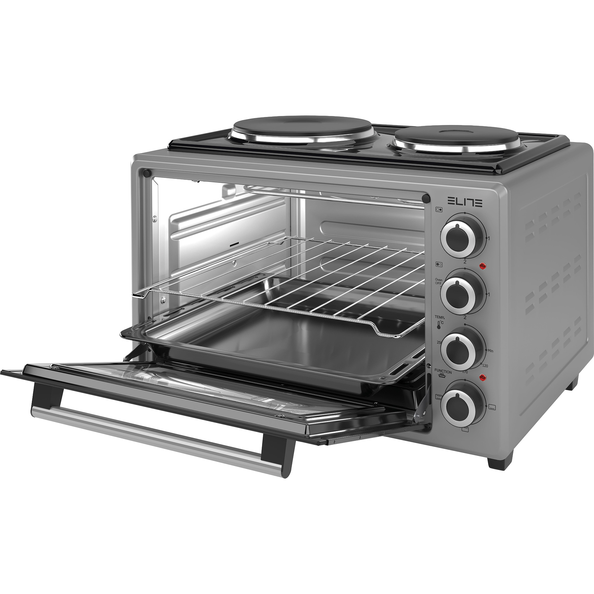 Мини печка 38л ELITE EMO-38302G