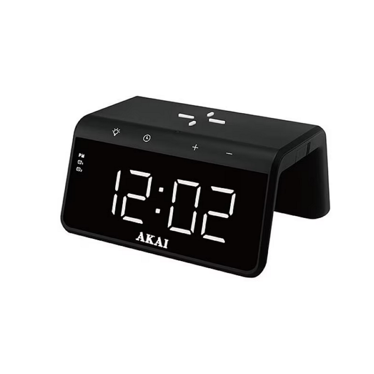 Часовник/ AЛАРМА / безжично зарядно AKAI ACRB-2000