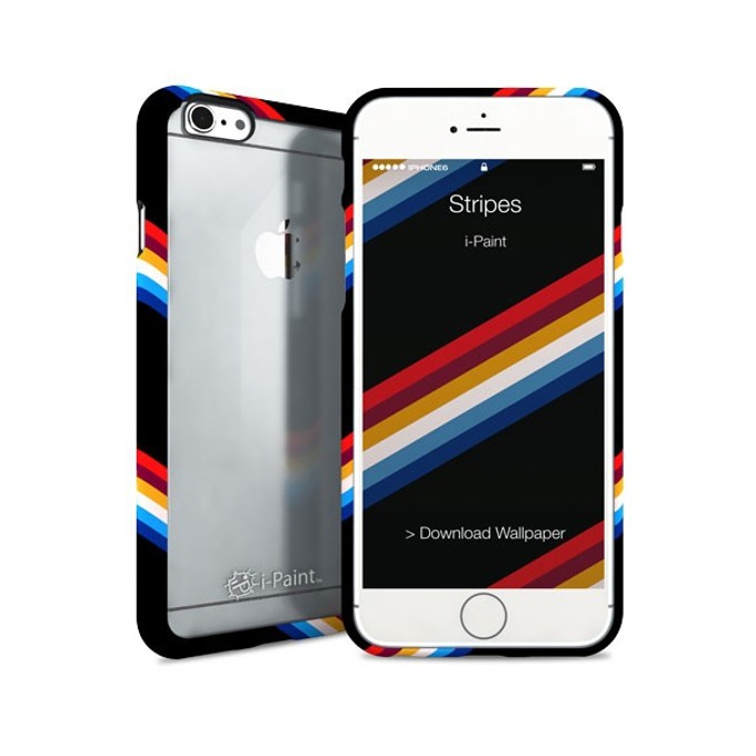Протектор iPaint Stripes Ghost Case за iPhone 6/6S