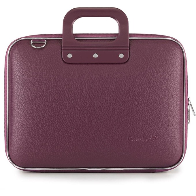 Чанта за лаптоп Bombata Mediobombata Classic plum purple