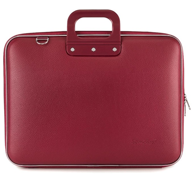 Чанта за лаптоп Bombata Maxibombata Classic borgogna red