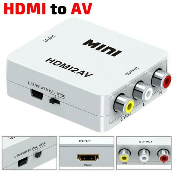 Конвертор HDMI to Chinch RCA Convertor