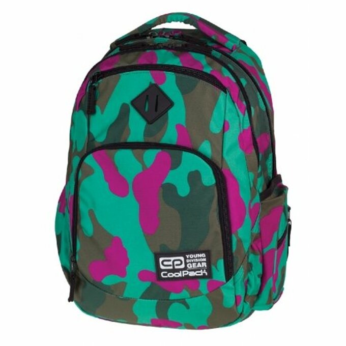 Ученическа раница CoolPack Break Camouflage Emerald