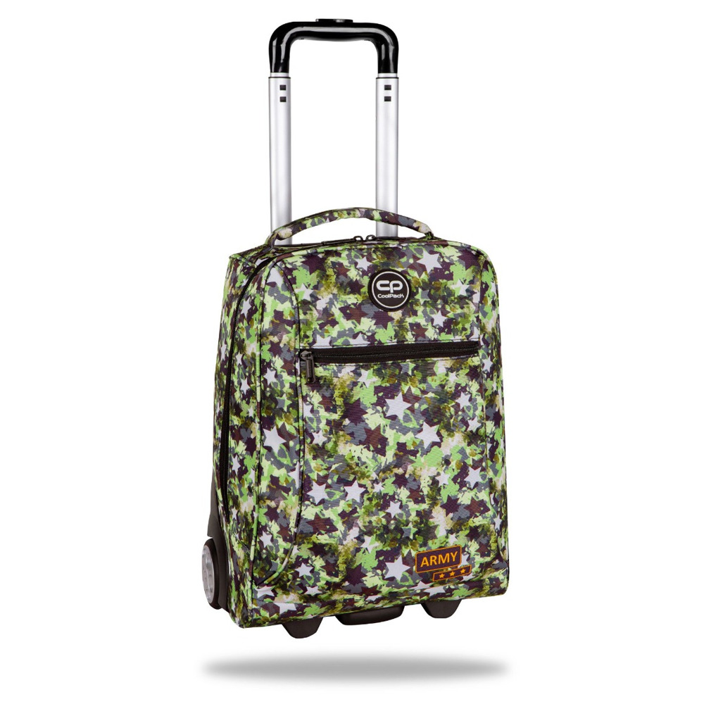 Ученическа раница на колела CoolPack Compact Army Stars