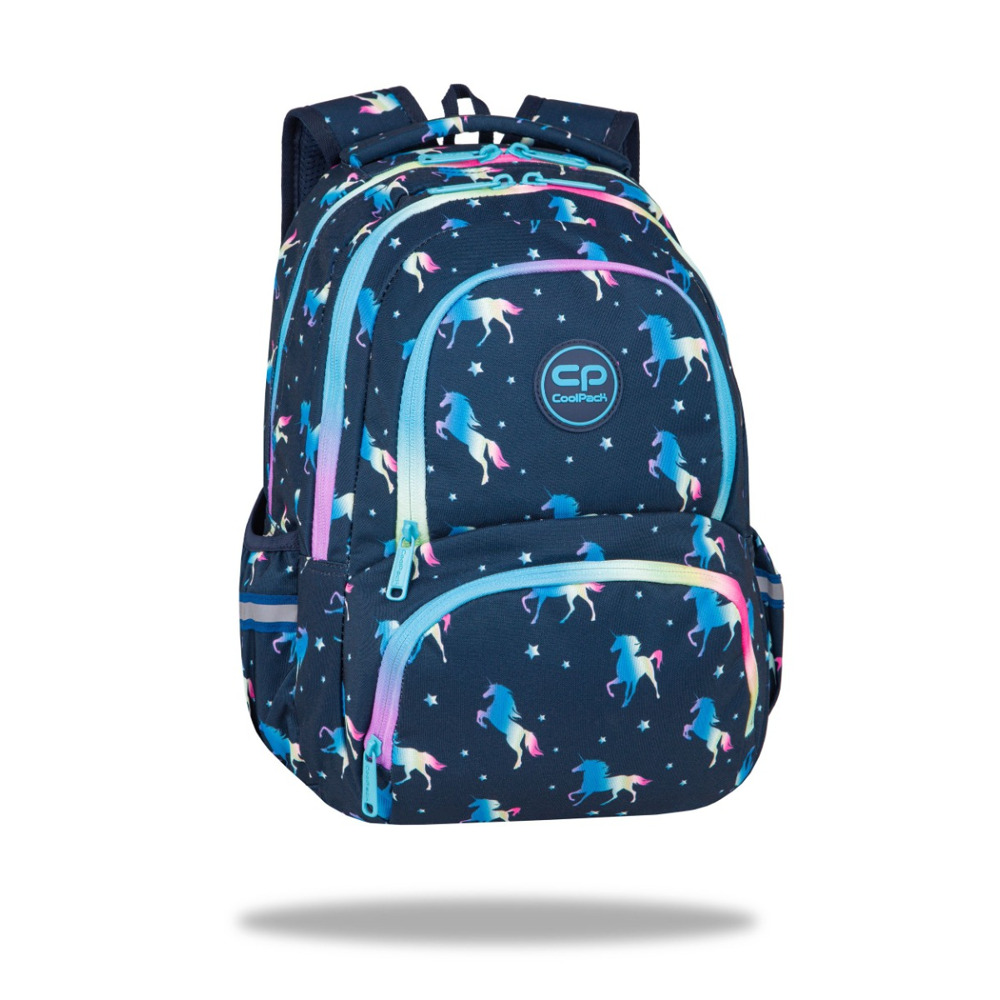Ученическа раница CoolPack Spiner Termic Blue unicorn