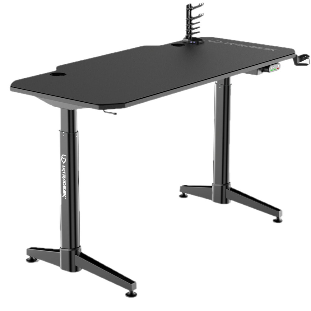 Компютърно бюро Ultradesk Level Black (UDESK-LVA-BB)
