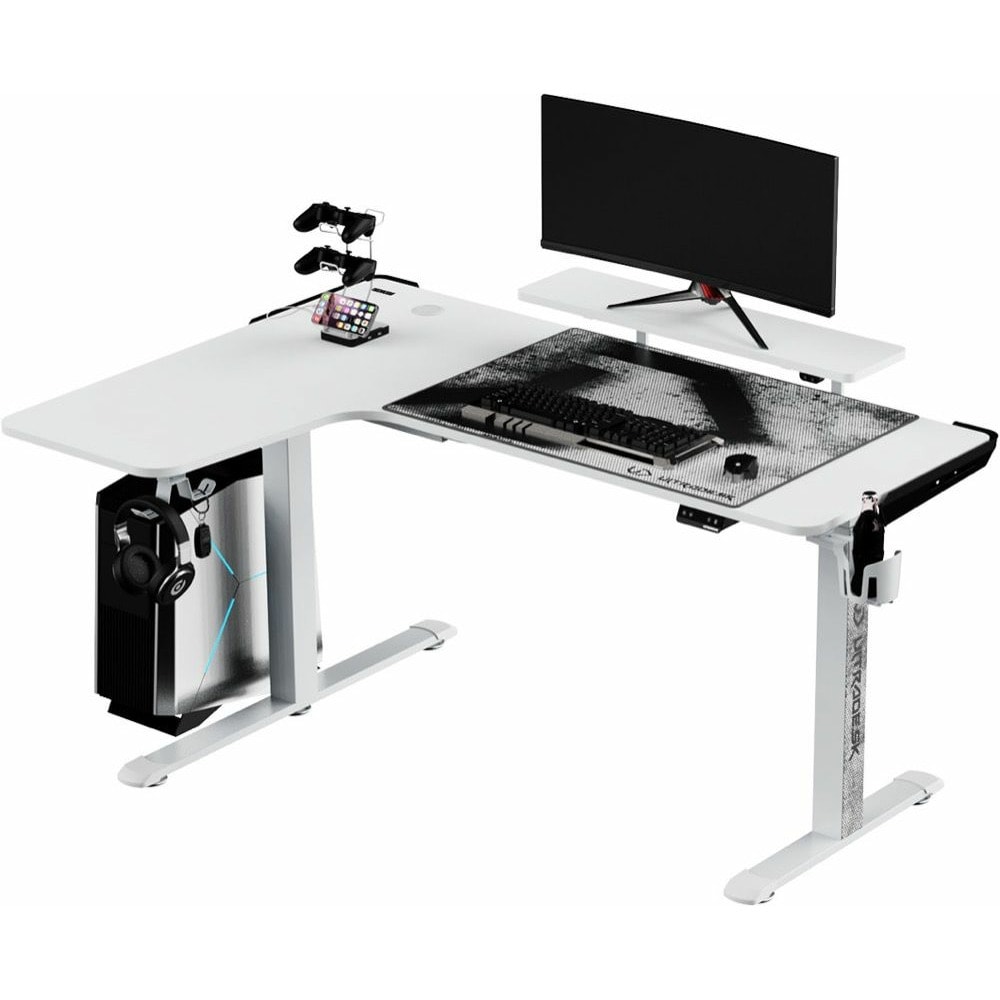 Компютърно бюро Ultradesk Winger White (UDESK-WI-BWA)