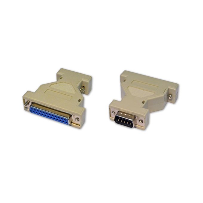 Преходник D-Sub 9pin (м) към 25pin (ж)