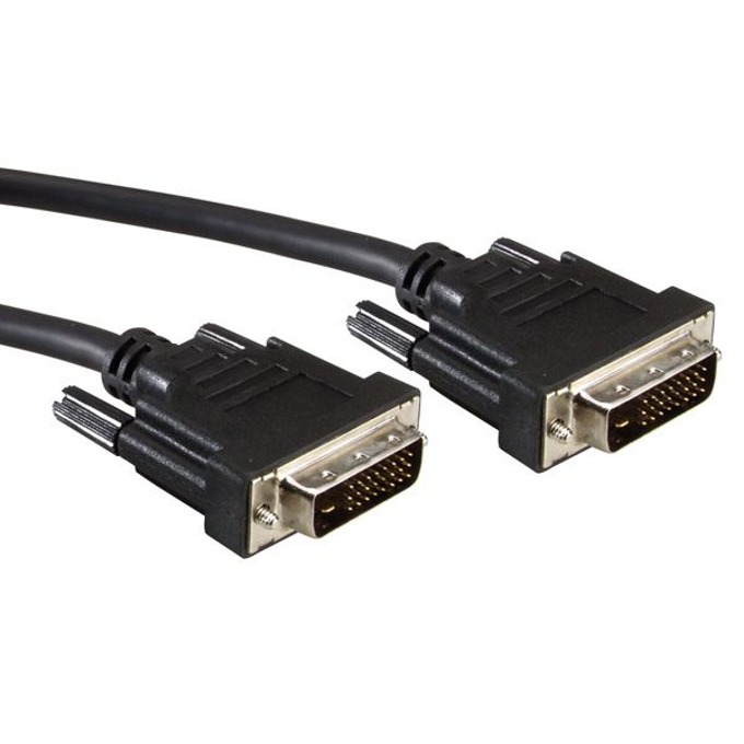 Кабел Roline от DVI(м) към DVI(м)