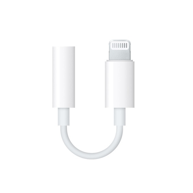 Адаптер Apple от Lightning към 3.5мм жак