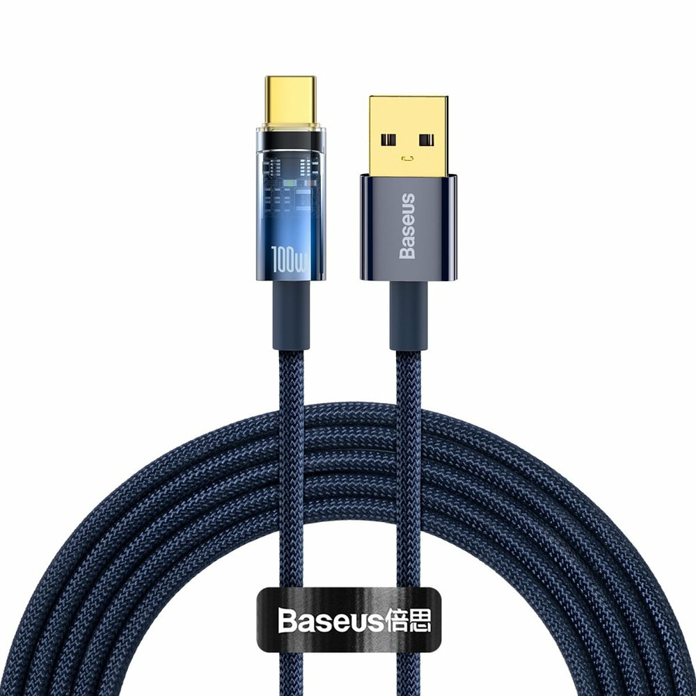 Кабел Baseus Explorer USB-A to USB-C (CATS000201)