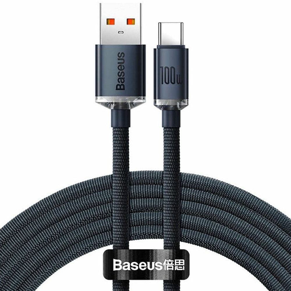 Кабел Baseus Crystal Shine USB-A to USB-C Cable (CAJY000401)