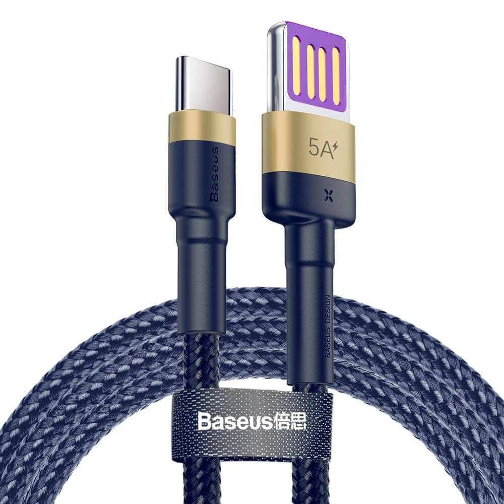 Кабел Baseus Cafule Quick Charge USB-C Cable (CATKLF-PV3)