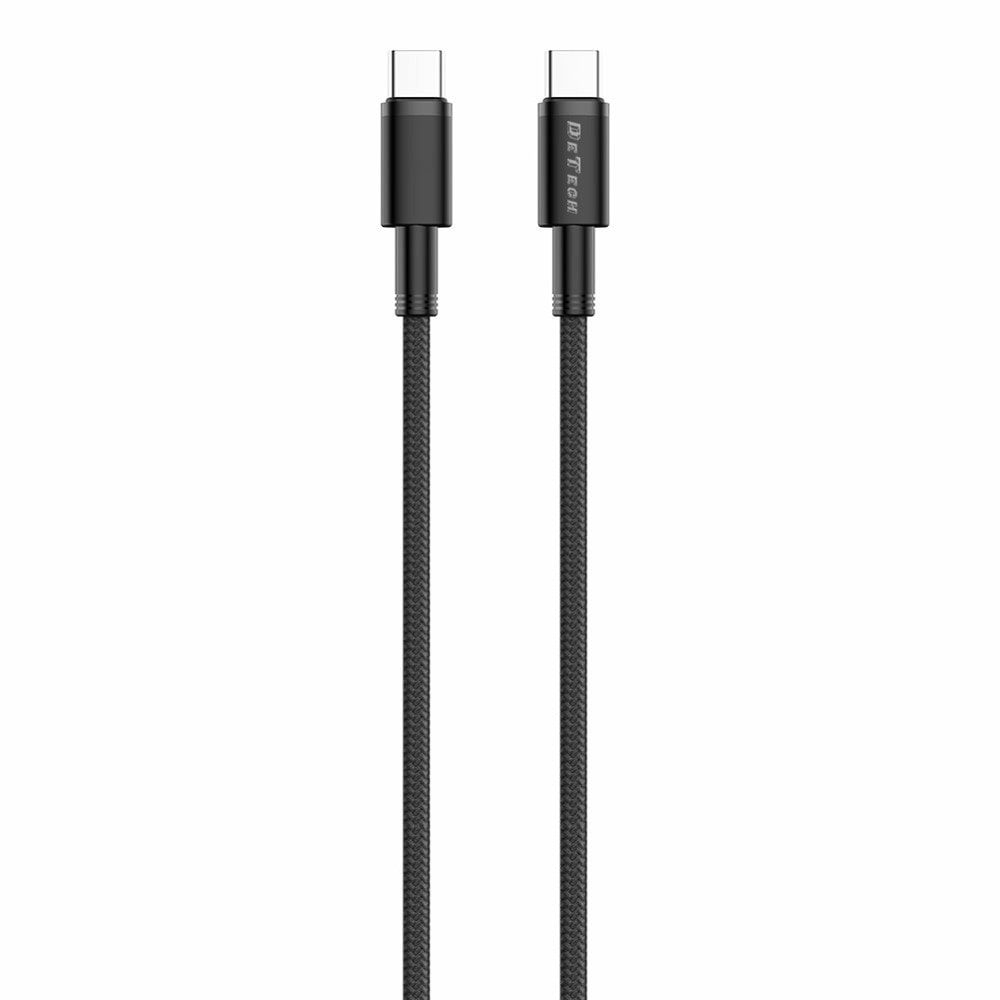 Кабел DeTech от USB C(м) към USB C(м)