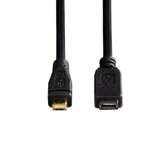 Кабел USB micro(м) към USB micro(ж)