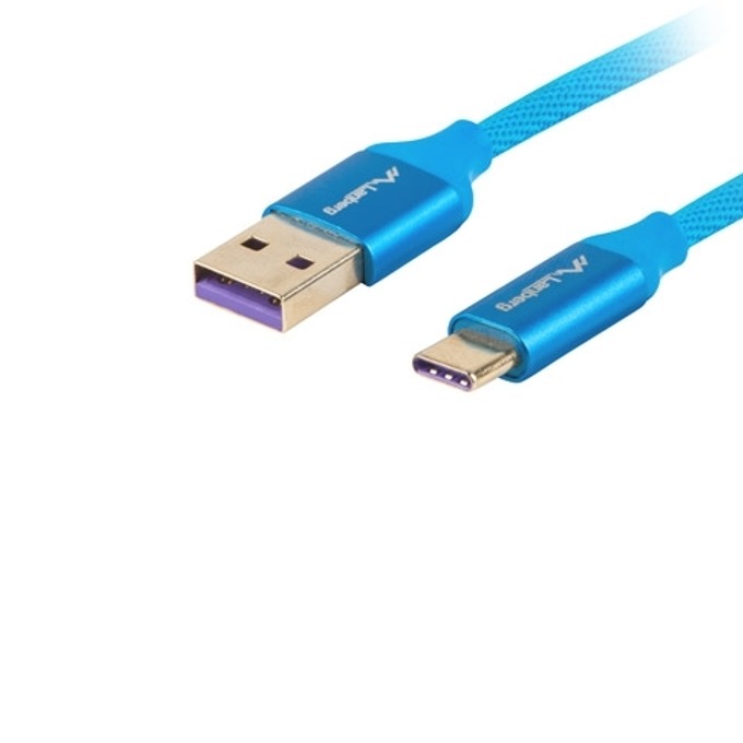 Кабел Lanberg CA-USBO-21CU-0010-BL