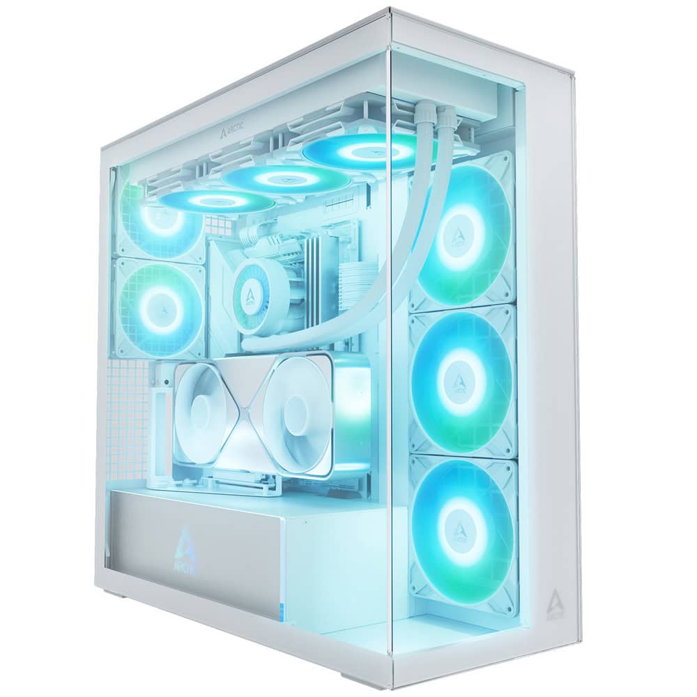Кутия Arctic Xtender VG - White Mid-Tower