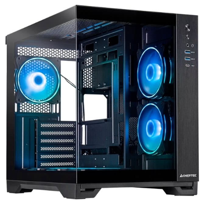 Кутия Chieftec Visio (GM-30B-TG-OP)