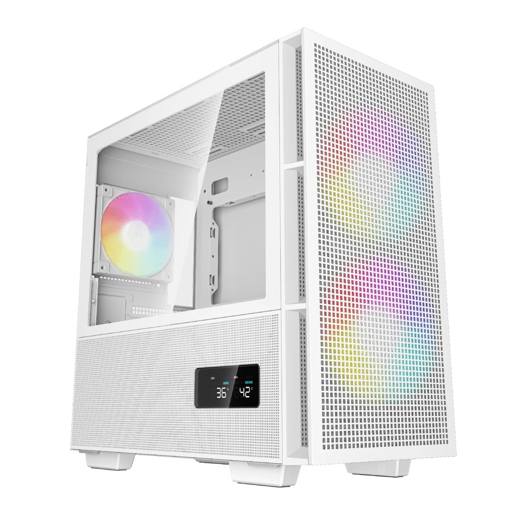 Кутия DeepCool CH360 DIGITAL WH