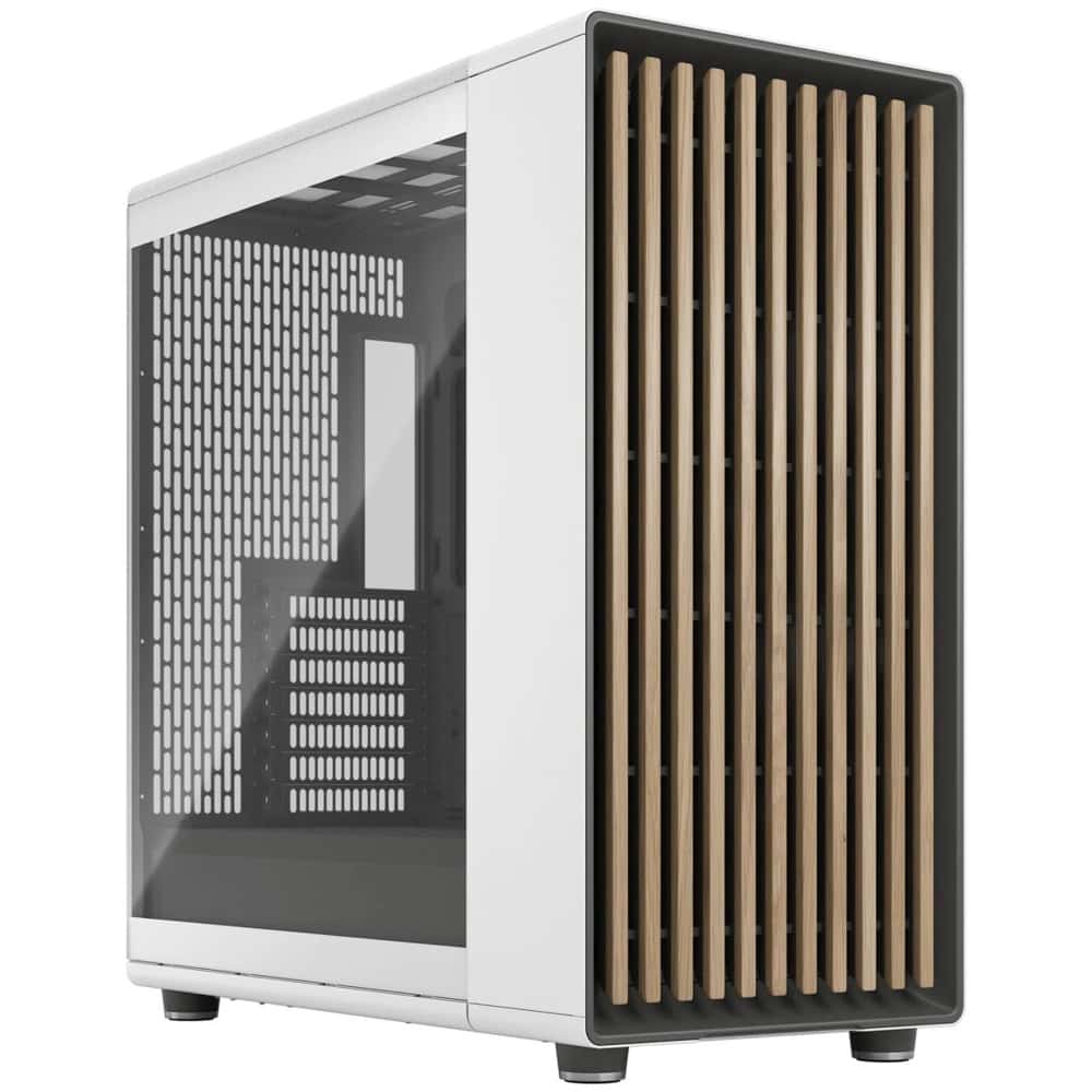 Кутия Fractal Design North XL Chalk White TG Clear