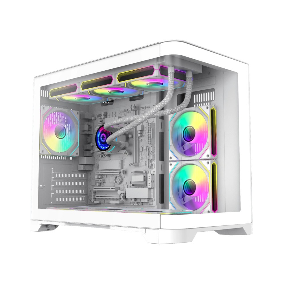 Кутия Gamemax HYPE-M White
