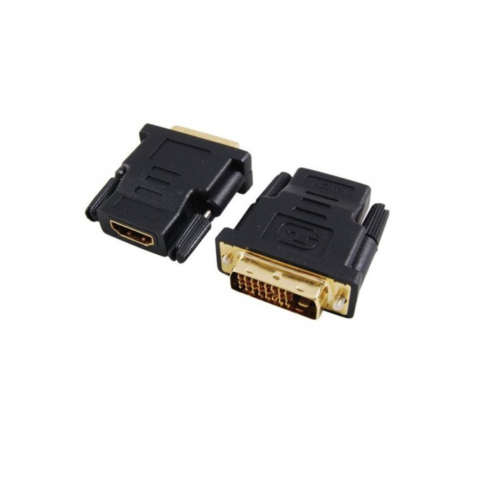 Преходник DeTech DVI(м) към HDMI(ж)