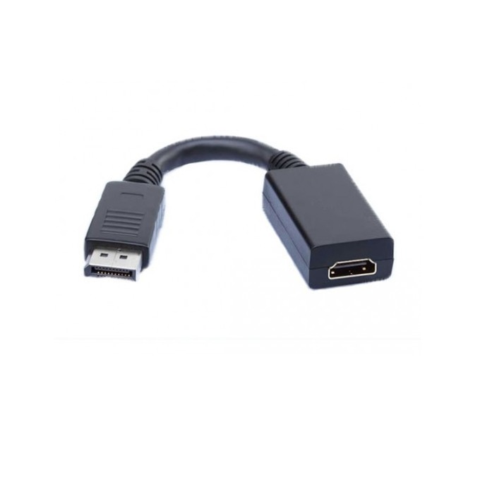 Преходник DeTech Display Port(м) към HDMI(ж)