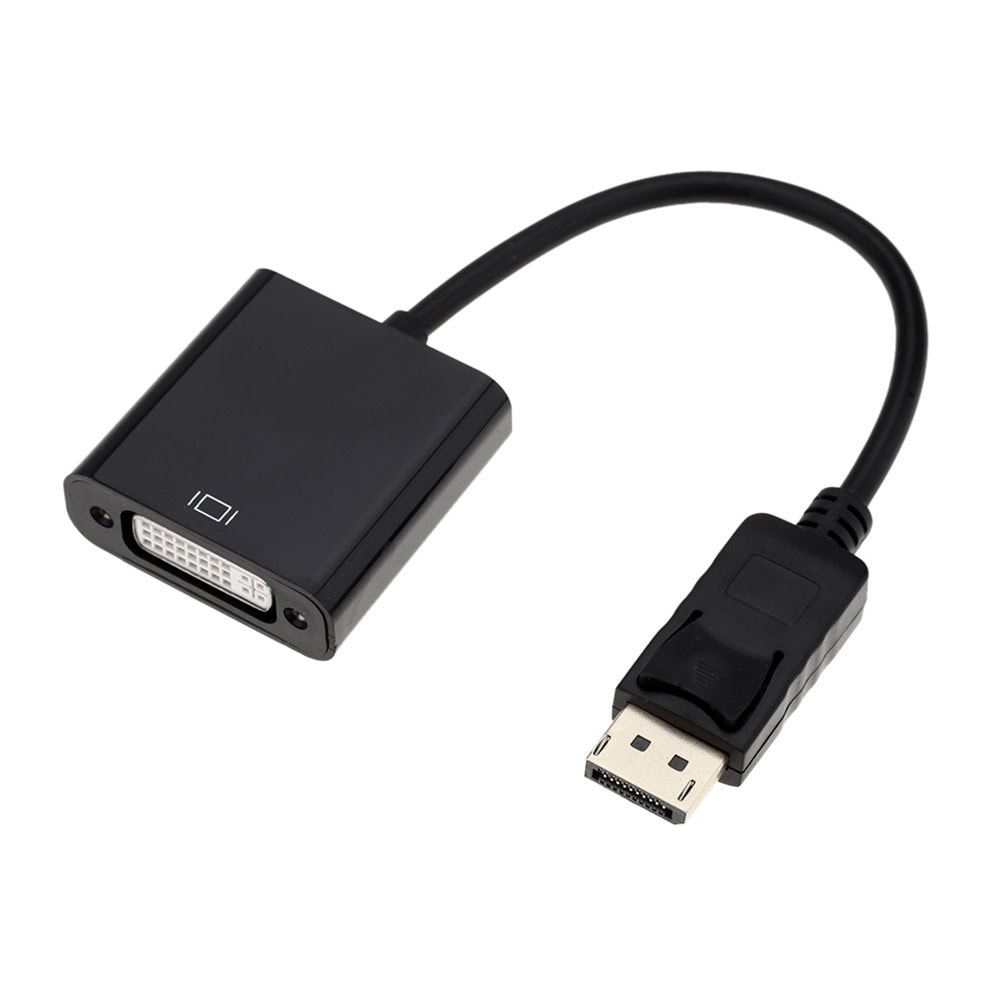 Преходник DeTech Display Port(м) към DVI(ж)