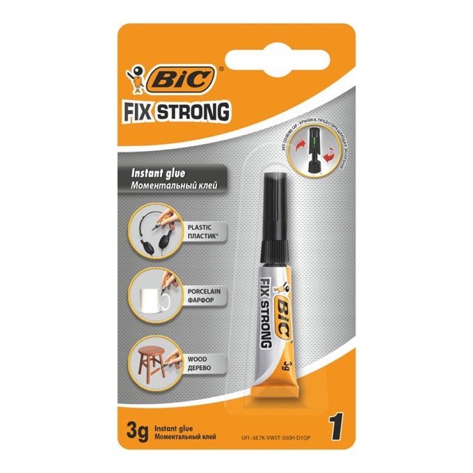 Секундно лепило BIC Fix Strong