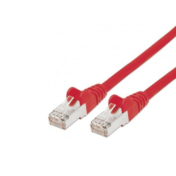 Пач кабел Intellinet SFTP Cat.6 0.25m червен