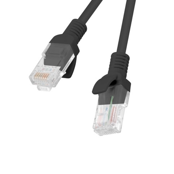 Пач кабел Lanberg PCU6-10CC-0100-BK