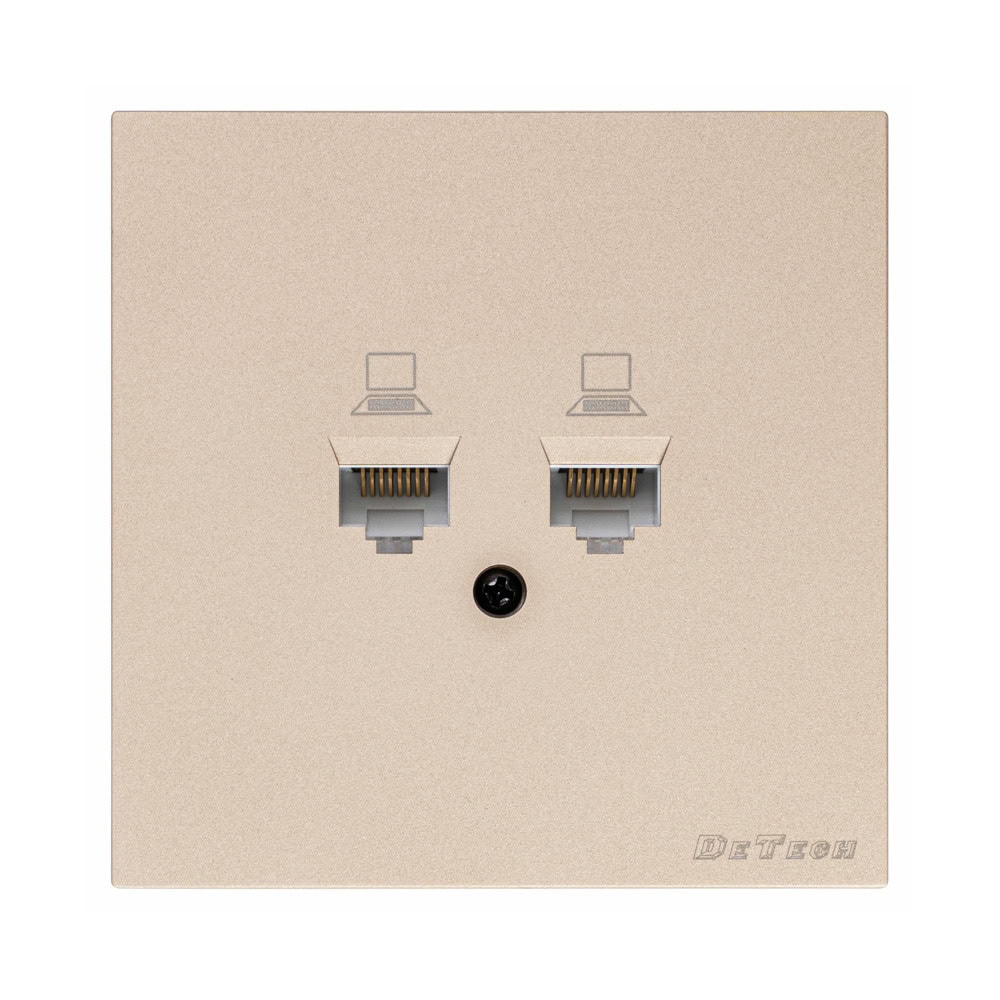 Розетка DeTech DE-9225-62