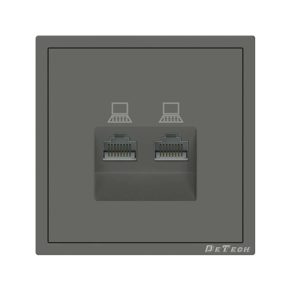Розетка DeTech DE-9227-62