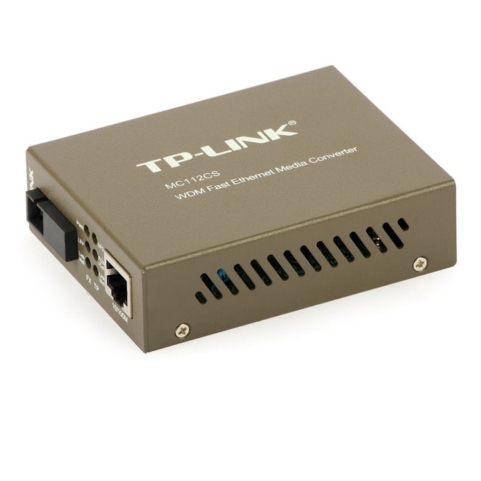 TP-Link MC112CS 10/100Mbps WDM Media Converter