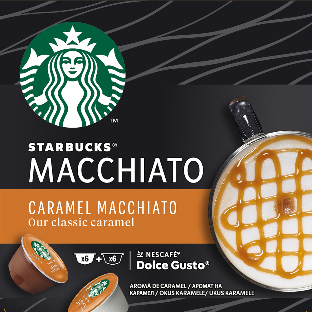 Кафе капсули STARBUCKS Caramel Macchiato от NESCAFE DOLCE GUSTO