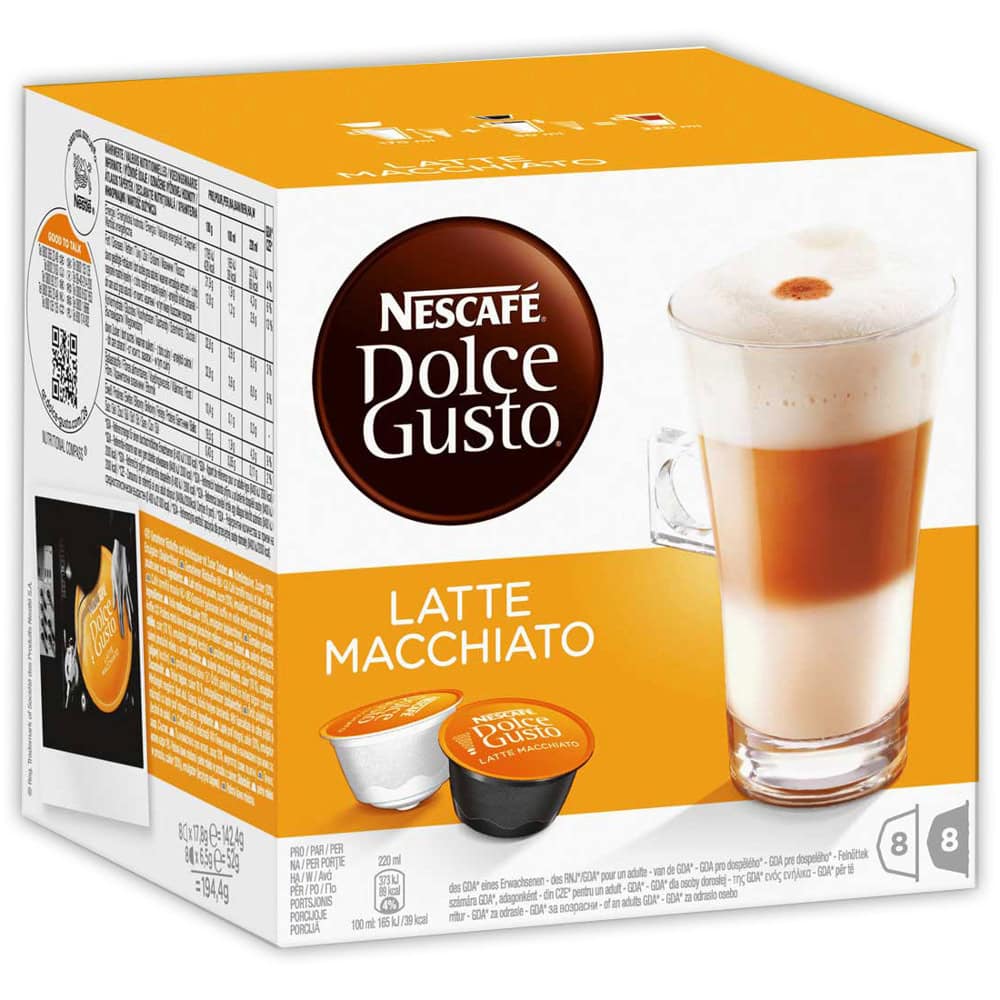 Кафе капсули NESCAFE Dolce Gusto Latte Macchiato