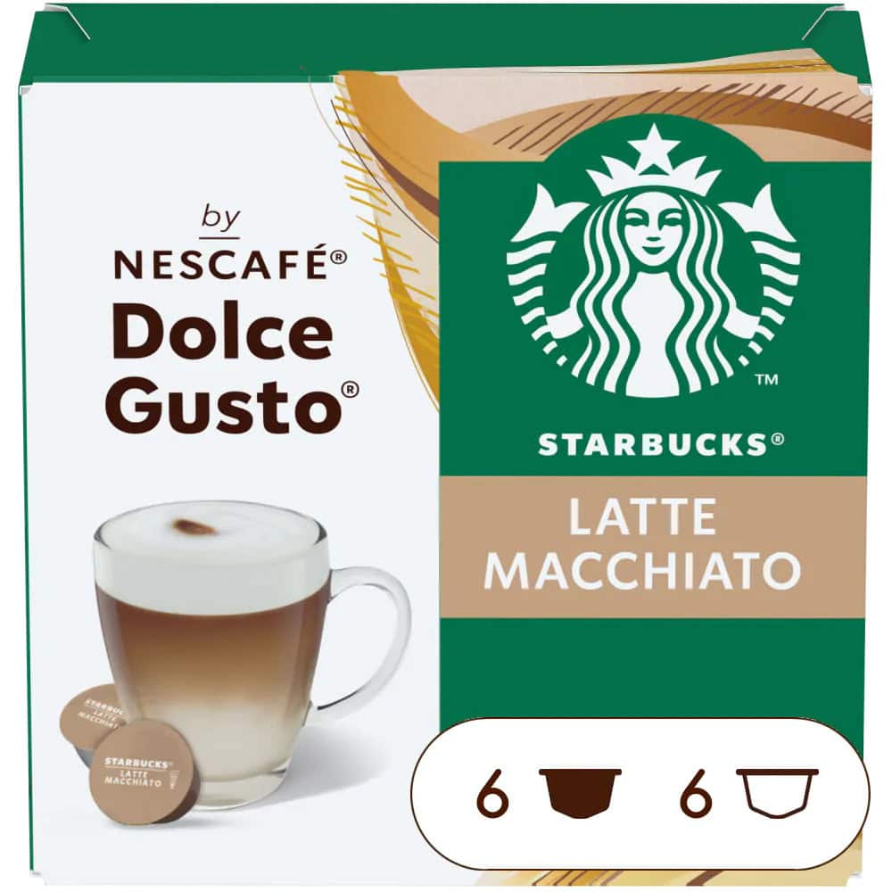 Кафе капсули STARBUCKS Latte Macchiato от NESCAFE DOLCE GUSTO