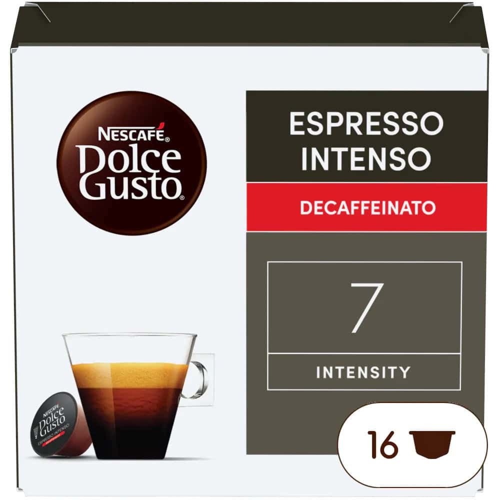 Кафе капсули NESCAFE Dolce Gusto Espresso Intenso Decaf