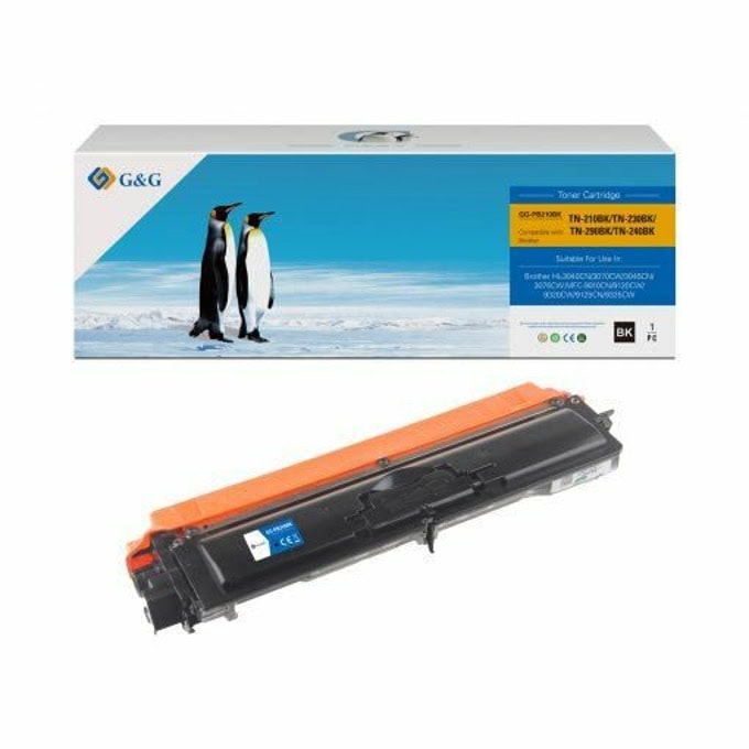 Касета за BROTHER HL 3040CN/3070CW/DCP9010CN/MFC9120CN/9320CW - Black - P№ NT-CB210BK/NT-C3040BK - G&G - Неоригинален заб.: 2200k