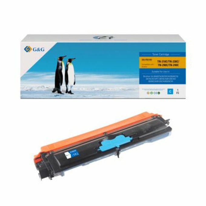 Касета за BROTHER HL 3040CN/3070CW/DCP9010CN/MFC9120CN/9320CW - Cyan - P№ NT-CB210C/NT-C3040C - G&G - Неоригинален заб.: 1400k
