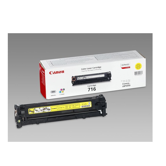 Касета за CANON LBP 5050/5050N/MF 8030/8040/8050 - Yellow - P№ CRG-716Y - CR1977B002AA - заб.: 1500k