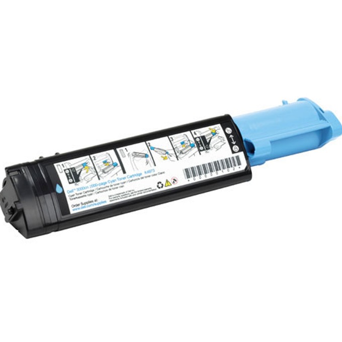 Касета за DELL 3000/3100 - Cyan - P№ 593-10064/T6412 - заб.: 2000k