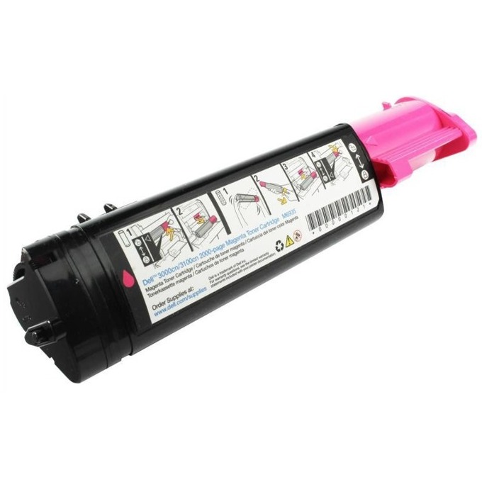 Касета за DELL 3000/3100 - Magenta - P№ 593-10065/M6935 - заб.: 2000k