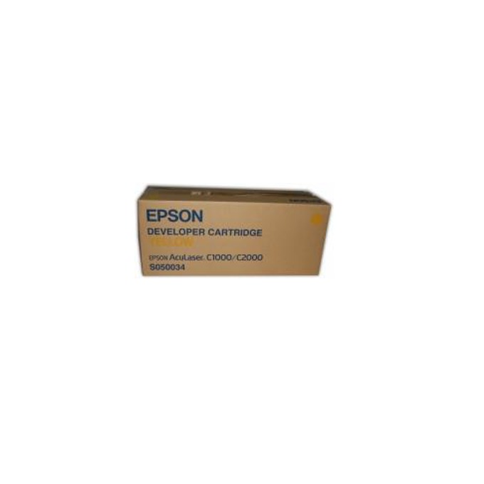 Касета за EPSON AcuLazer C2000/C1000/C1000N - Yellow - P№  C13S050034 - заб.: 6000k
