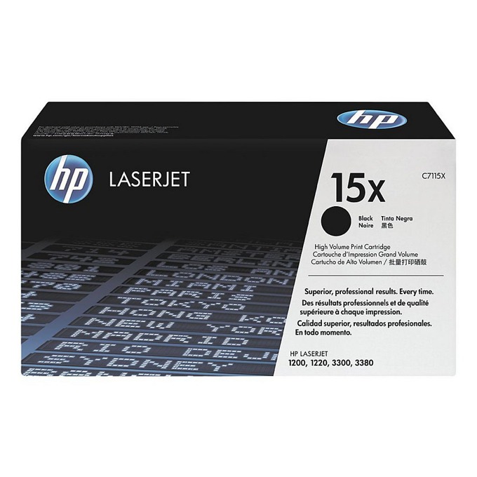 Касета за HP LASER JET 1200/1220/3300/3320/3330/3380 - P№ C7115X - заб.: 3500k