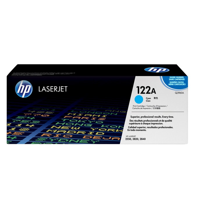 Касета за HP COLOR LASER JET 2550/2800 AIO - Cyan - P№ Q3961A - заб.: 4000k