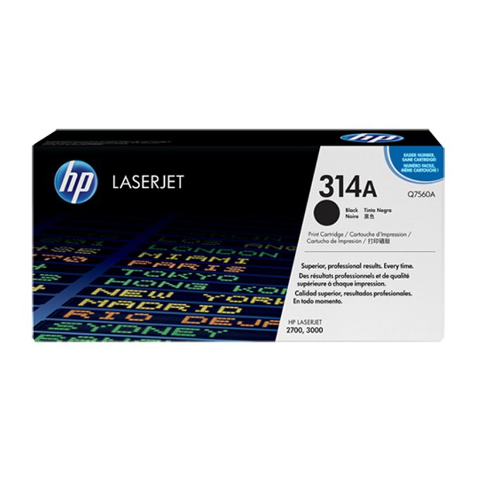 Касета за HP COLOR LASER JET 3000/2700 - Black - P№ Q7560A - заб.: 6500k