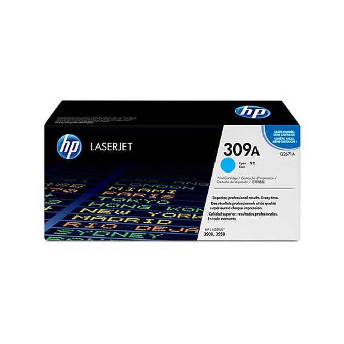 Касета за HP COLOR LASER JET 3500/3550 - Cyan - P№ Q2671A - заб.: 4000k
